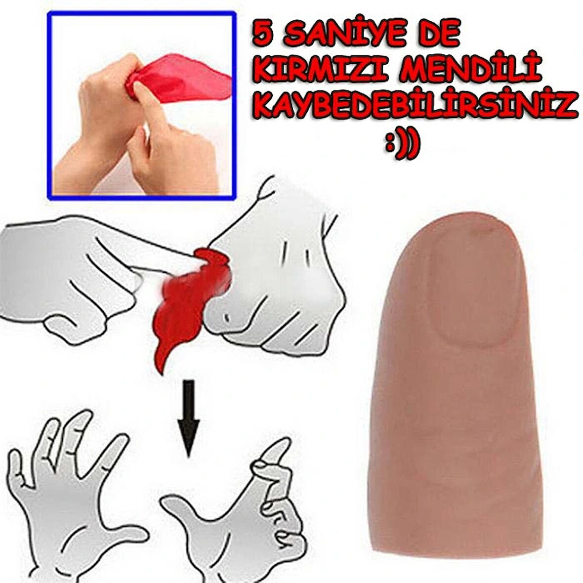 Leyloş Sihirli Parmak Mendil Kaybetme Oyunu