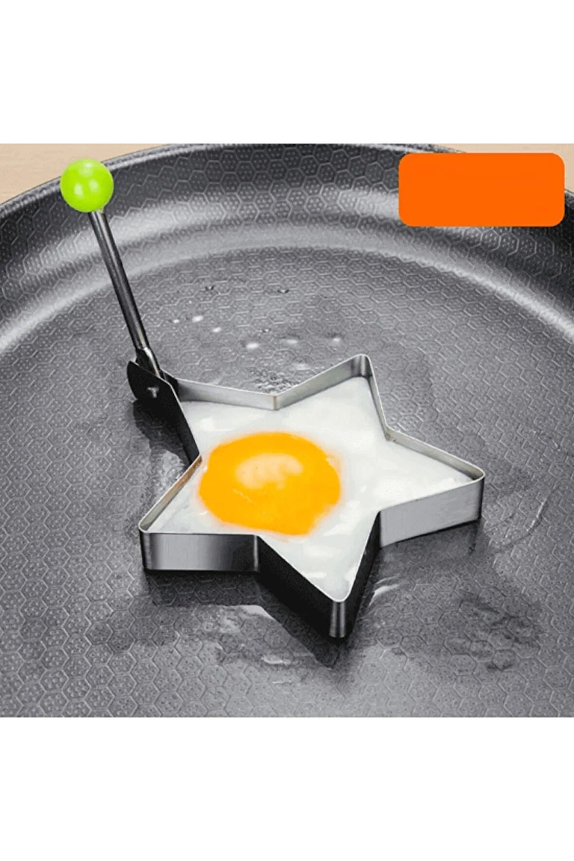 Leyloş Metal Yıldız Omlet Krep Kalıbı