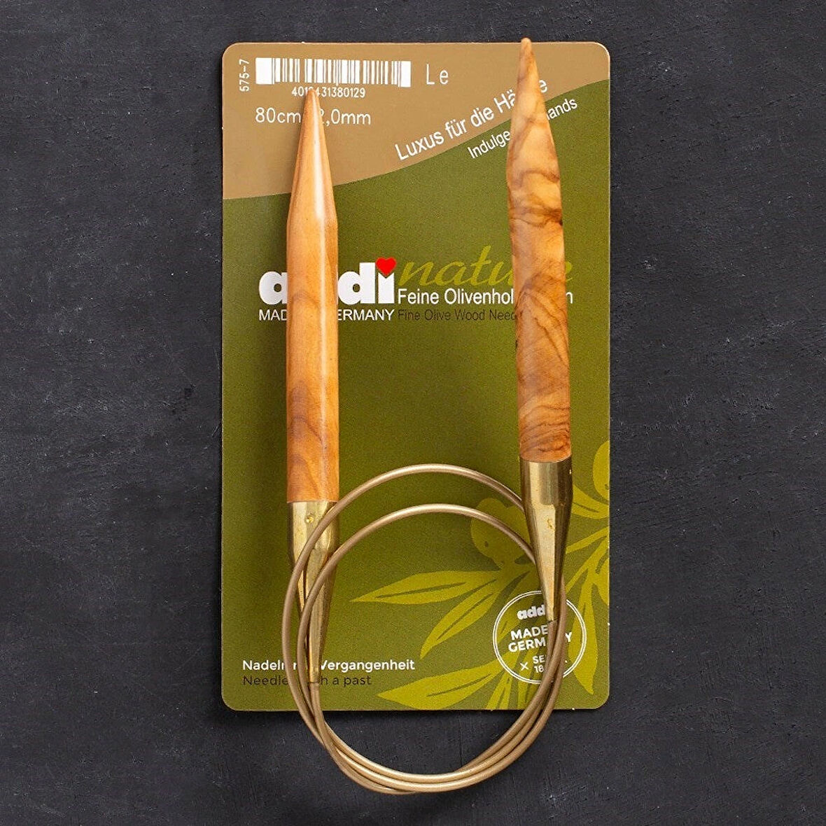 Addi Olive Wood 12 Mm 80 Cm Zeytin Ağacı Misinalı