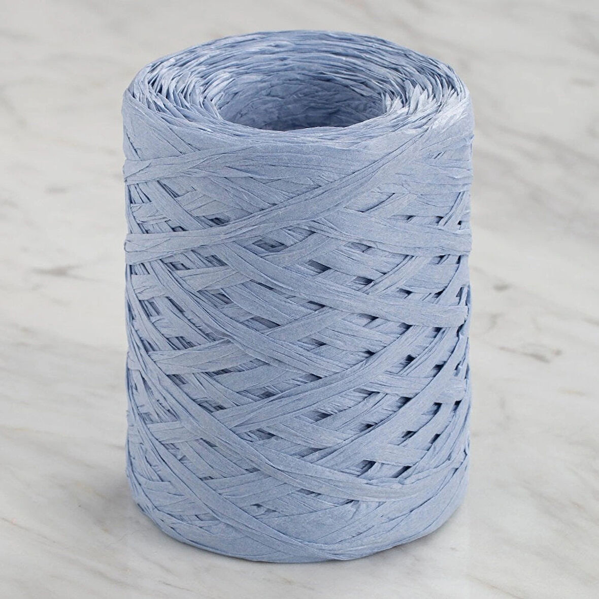 Loren Natural Raffia 90 Gr Buz Mavi Kağıt İp - 26