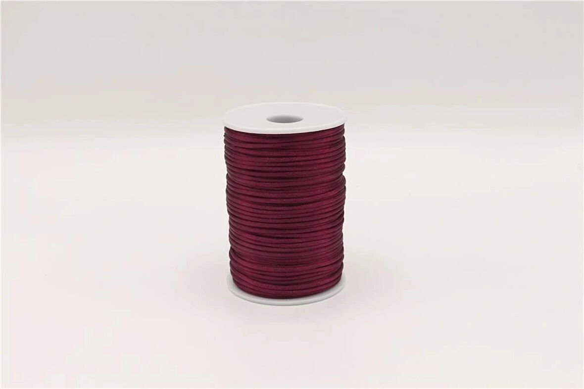 Sıçan Kuyruğu İp 2 Mm Bordo 90 Mt