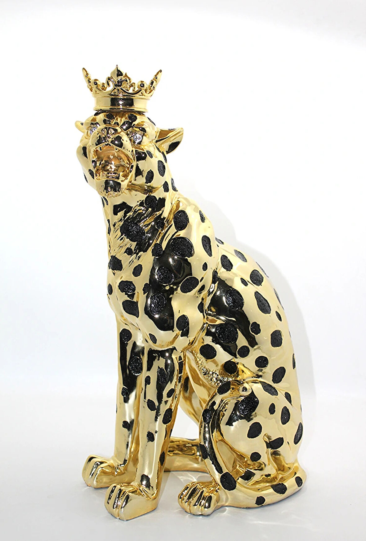 Leyloş Polyester Taçlı Jaguar