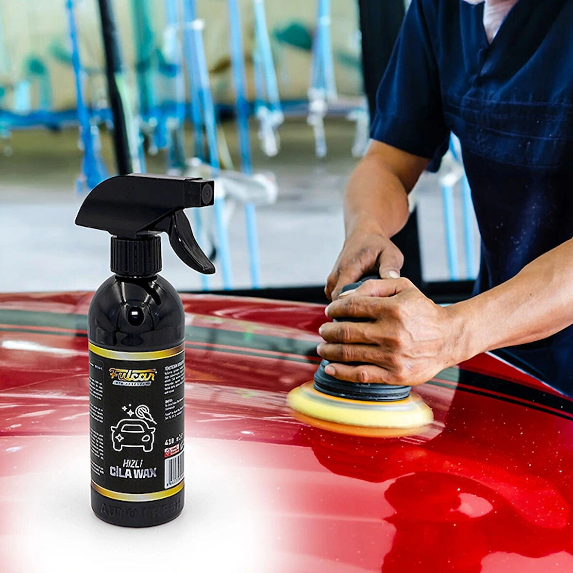Leyloş Fulcar Seramik Etkili Hızlı Cila Wax