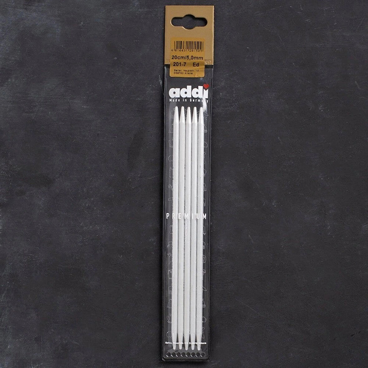 Addi 5mm 20cm 5 Li Çorap Şişi - 201-7