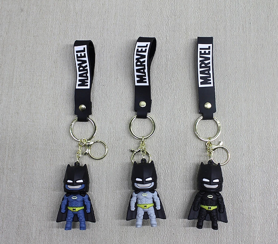 Leyloş Batman Silikon Anahtarlık