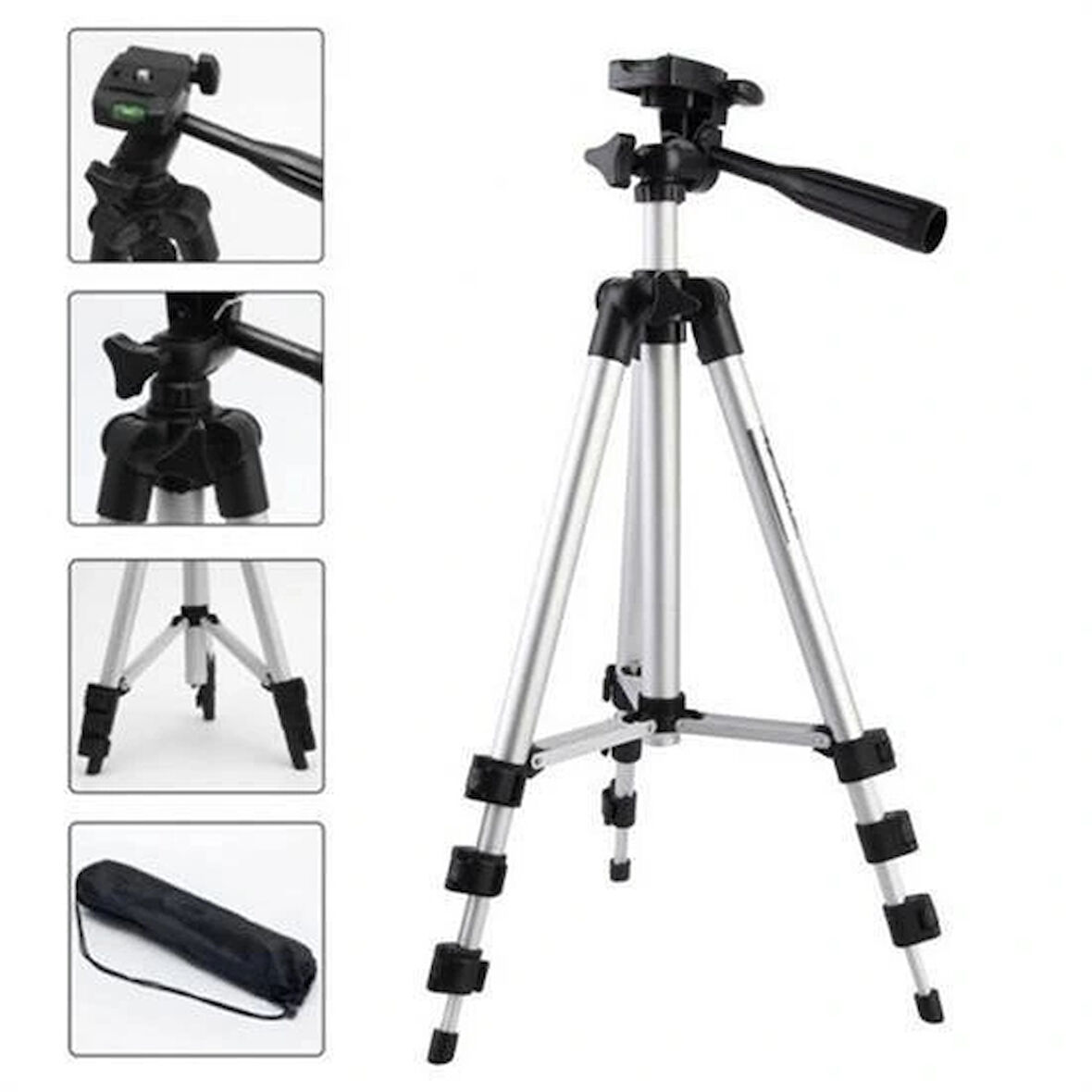 Buffer® Profesyonel Fotoğraf Makinası Tripodu