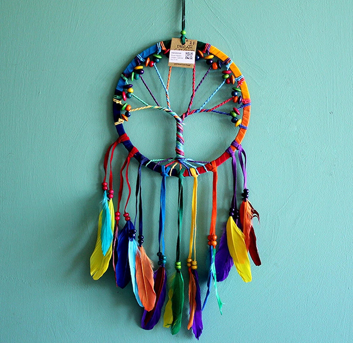 Leyloş Rüya Kapanı Dream Catcher Hayat Ağacı Model 3