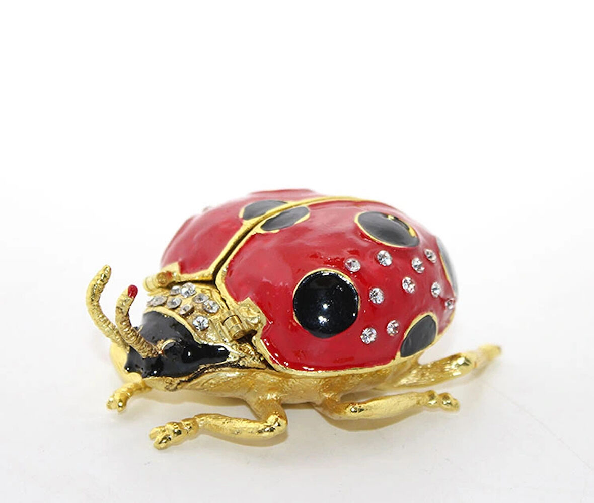 Leyloş Swarovski Uğur Böceği Model 1