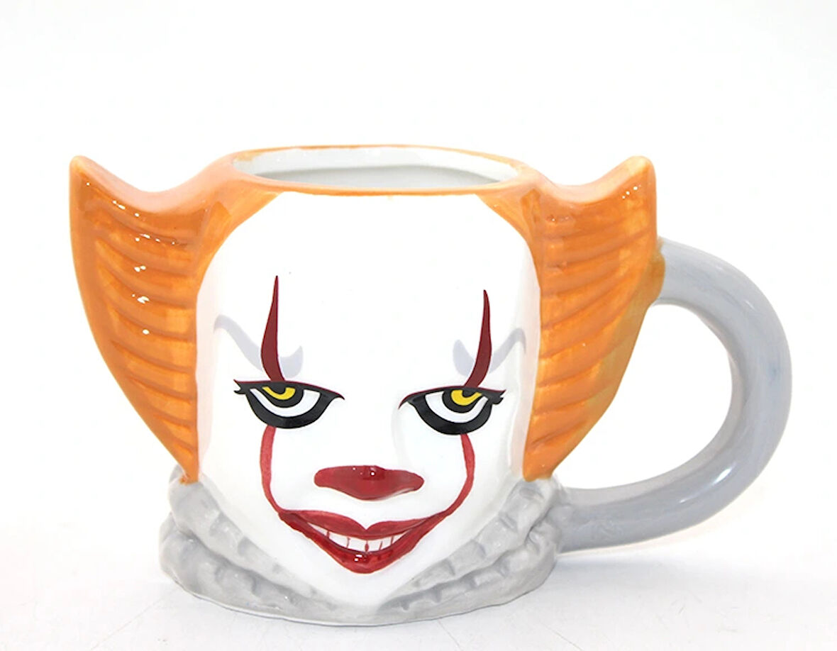 Leyloş Porselen Pennywise Tasarımı Kupa Bardak