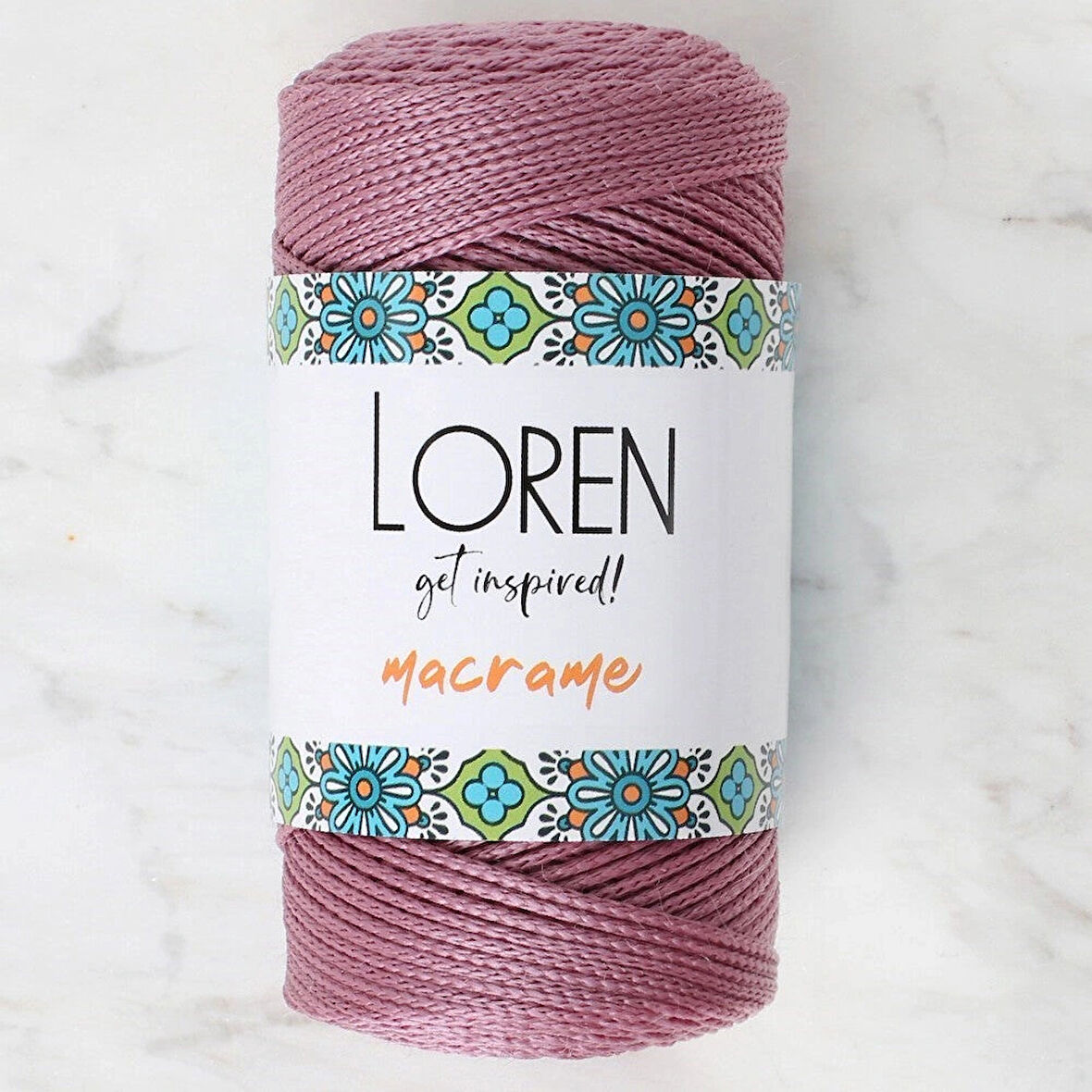 Loren Macrame Gül Kurusu El Örgü İpi - Rm 090 - 34333