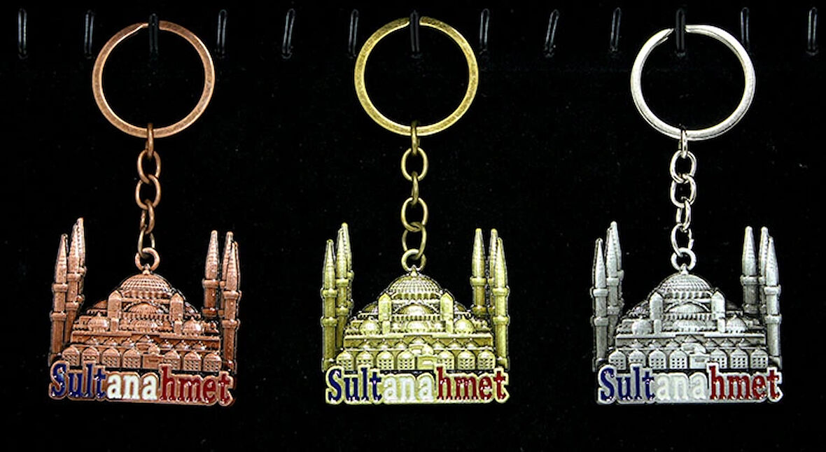 Leyloş Metal Sultanahmet Anahtarlık Model 2
