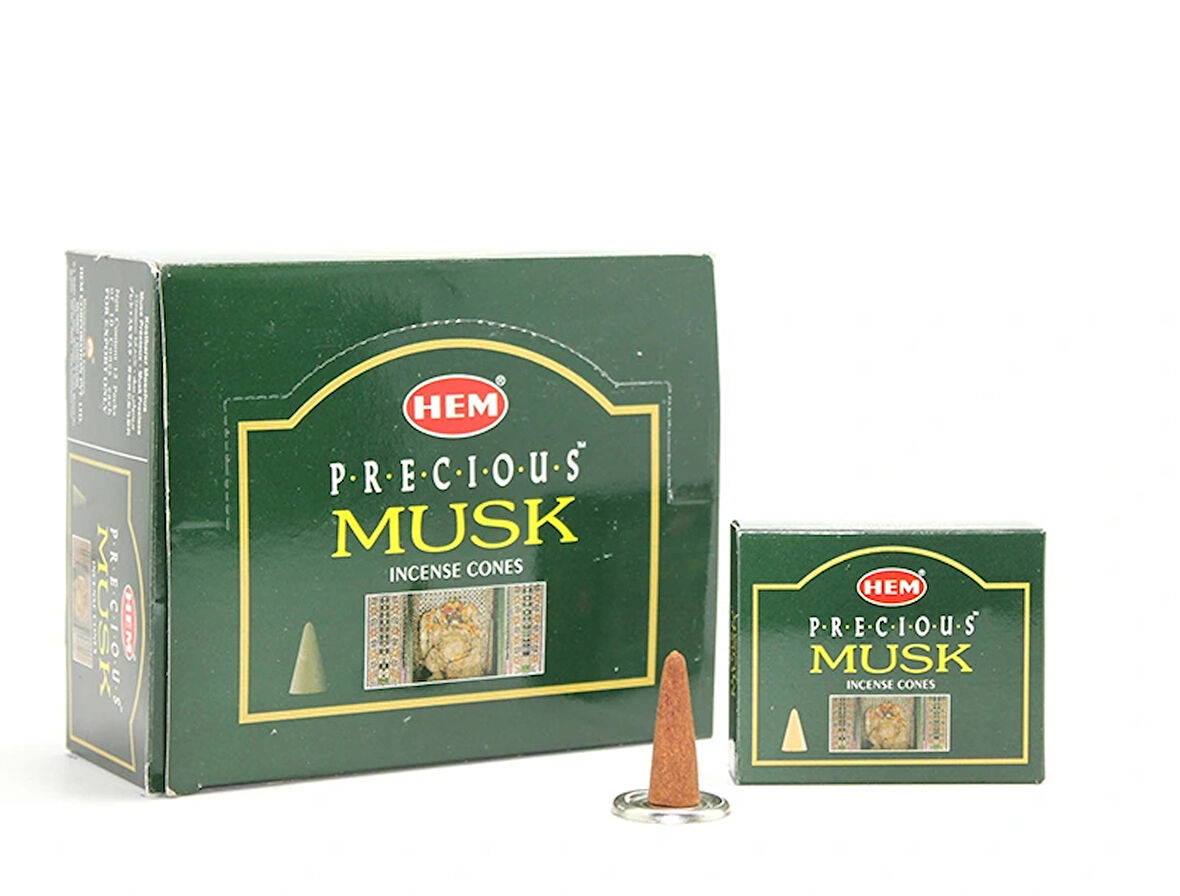 Leyloş Precious Musk Aromalı Konik Tütsü