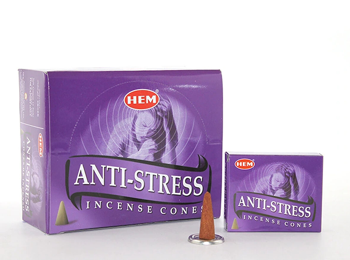 Leyloş Anti Stress Aromalı Konik Tütsü