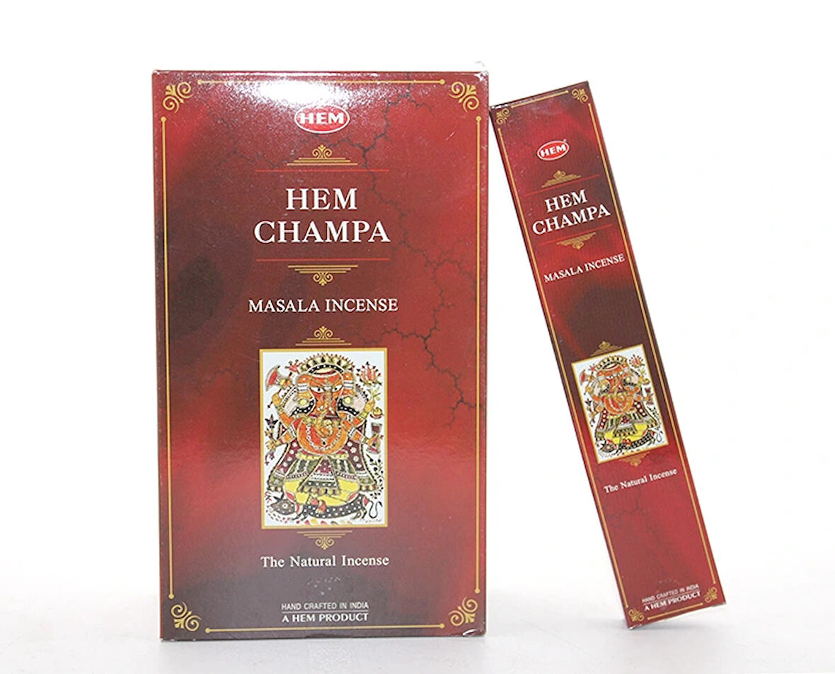 Leyloş Hem Champa Masala Aromalı Çubuk Tütsü