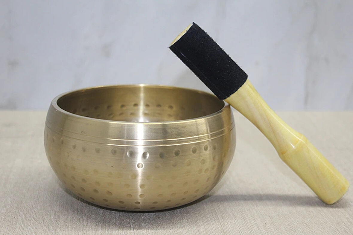Leyloş Pirinç Meditasyon Çanı Model 8