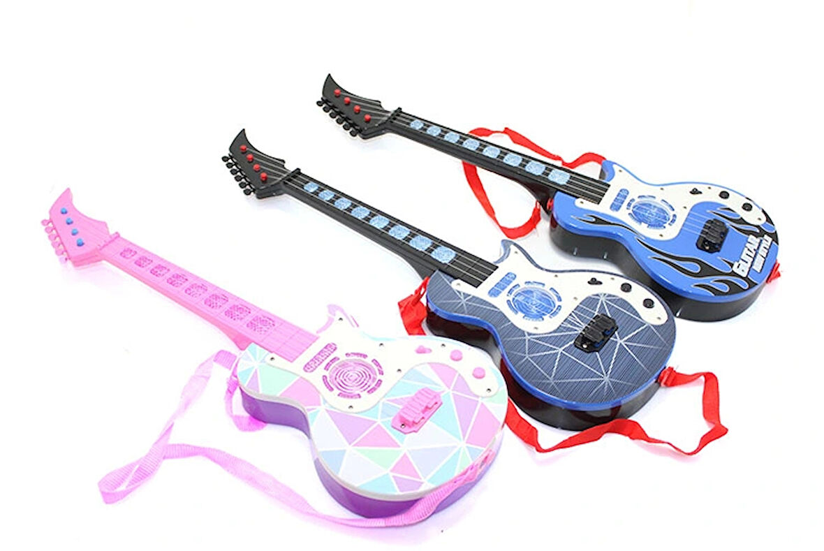 Leyloş Müzikli Ledli Gitar