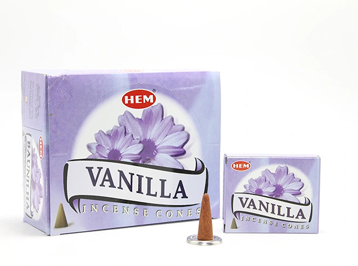Leyloş Vanilla Aromalı Konik Tütsü