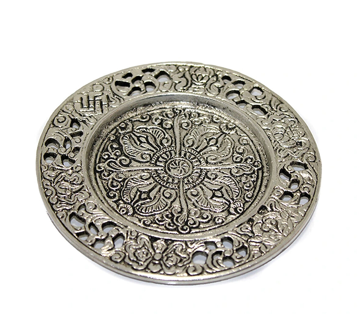 Leyloş Metal Yuvarlak Tütsülük Model 8