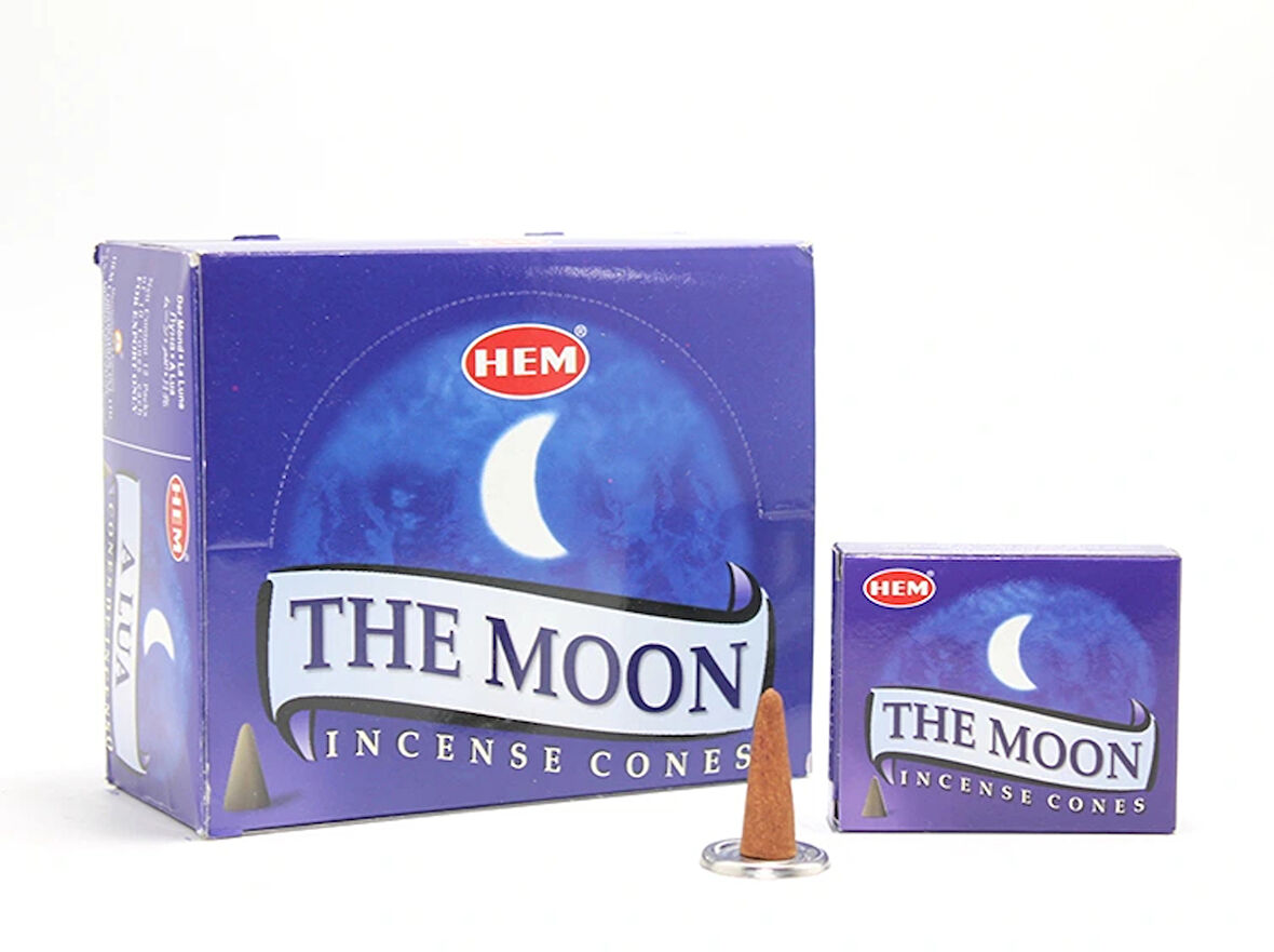 Leyloş The Moon Aromalı Konik Tütsü