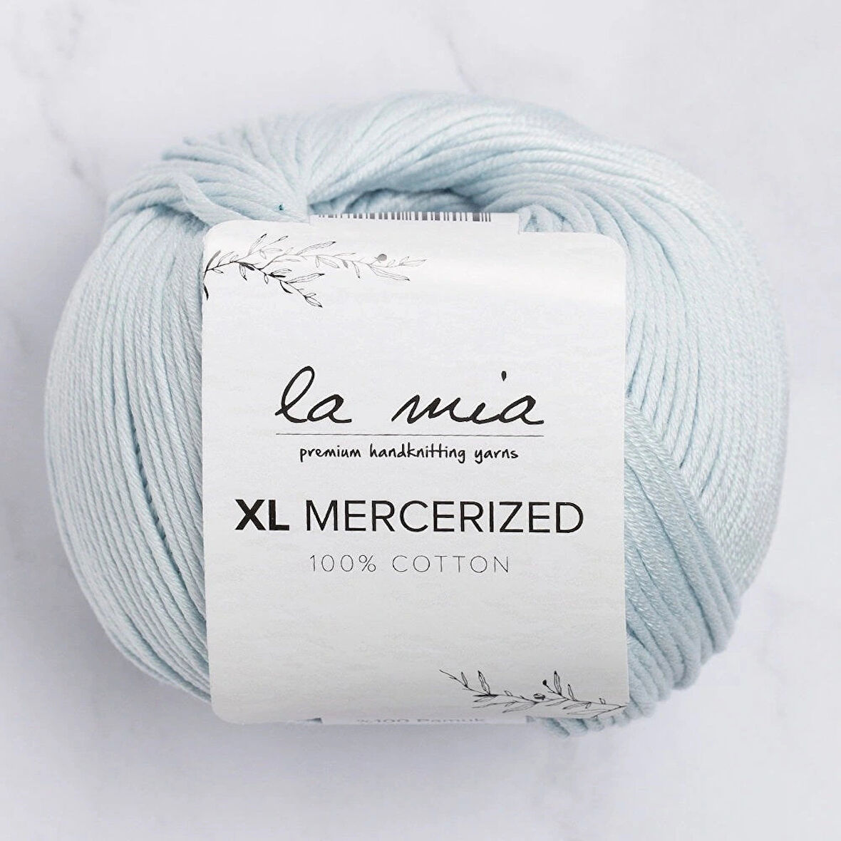 La Mia Xl Mercerized Bebe Mavi El Örgü İpi - 79 - 33765
