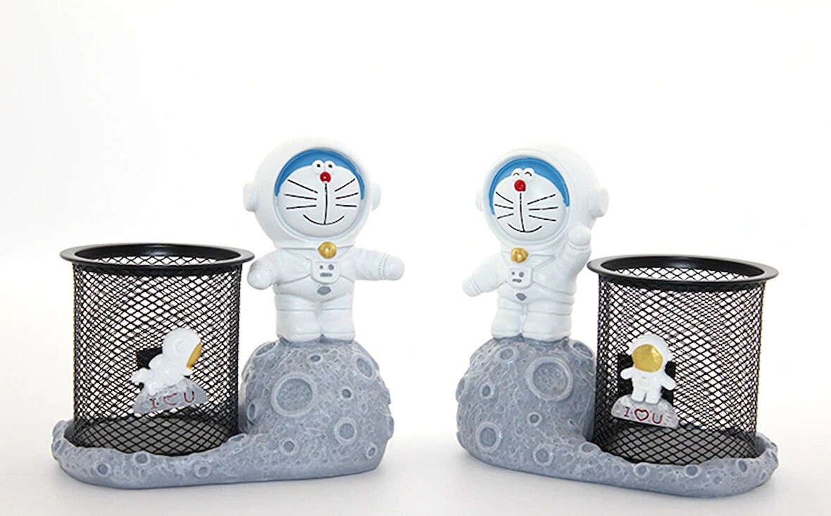 Leyloş Polyester Astronot Kalemlik