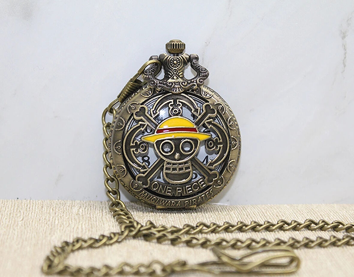 Leyloş One Piece Tasarımlı Köstekli Saat