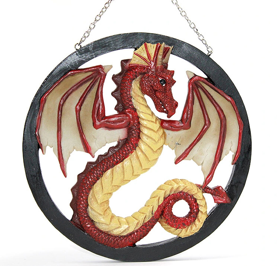 Leyloş Duvara Asmalı Polyester Dragon Pano