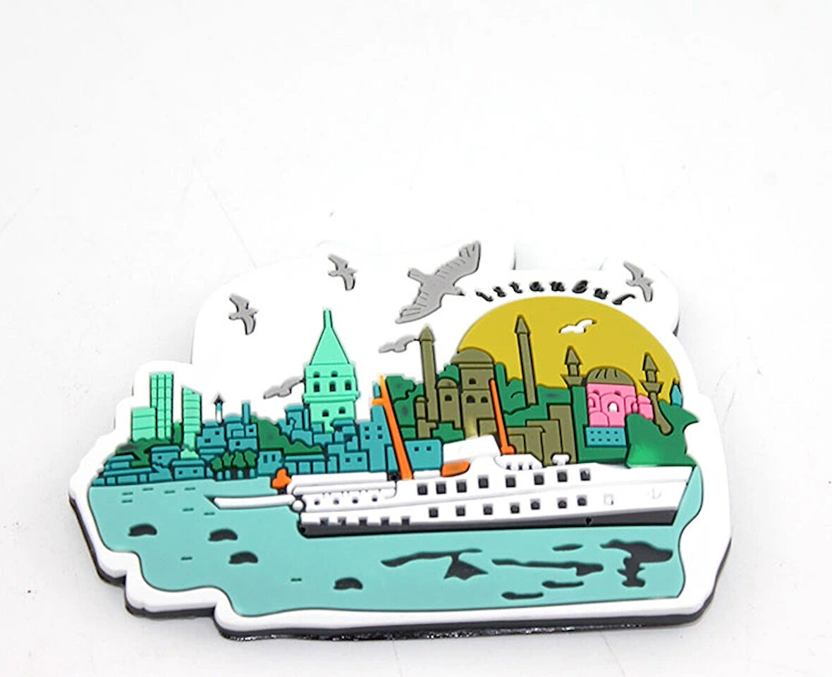 Leyloş İstanbul Temalı Magnet Model 2