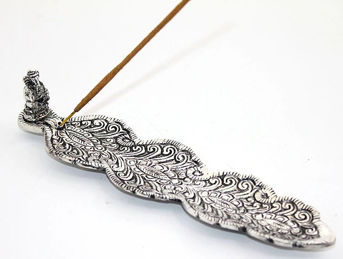 Leyloş Metal Kayık Ganeşa Tütsülük
