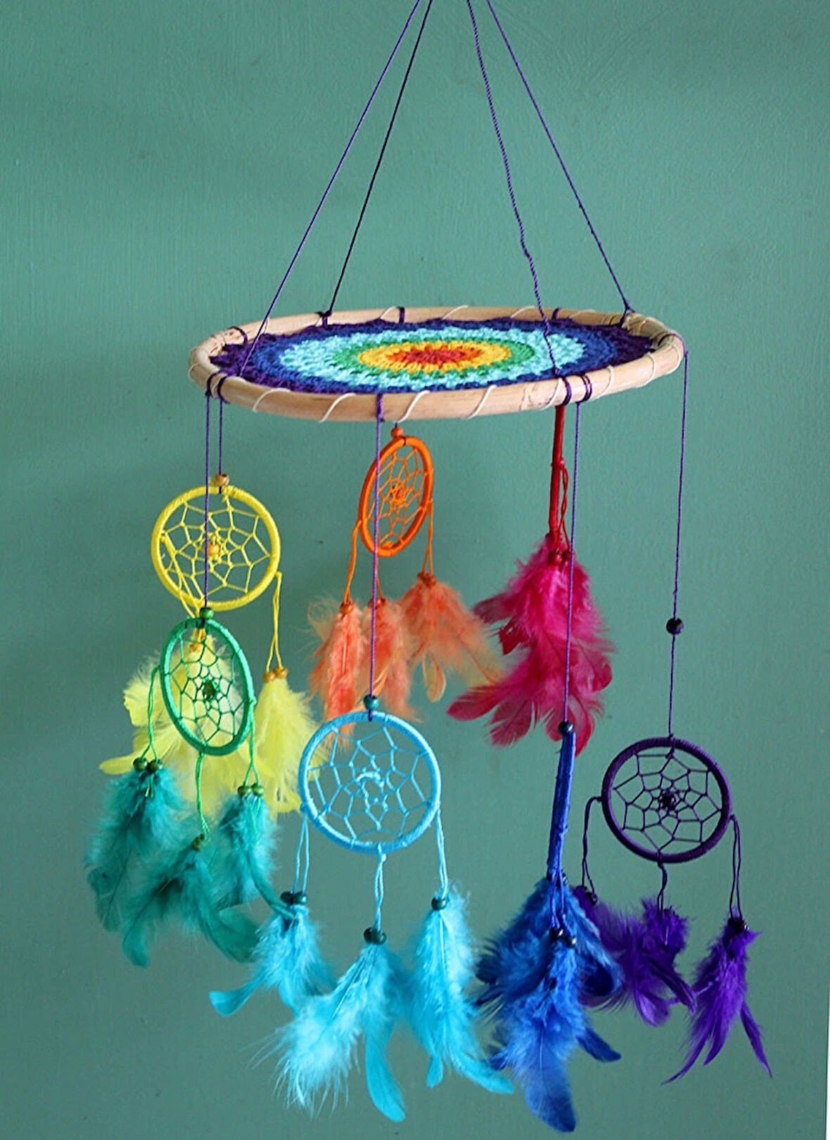 Leyloş Rüya Kapanı Dream Catcher Model 6
