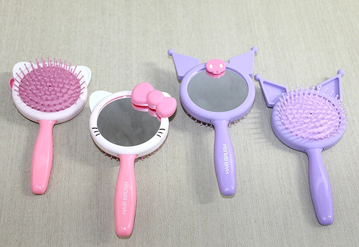 Leyloş Kuromi, Hello Kitty Karışık Aynalı Tarak