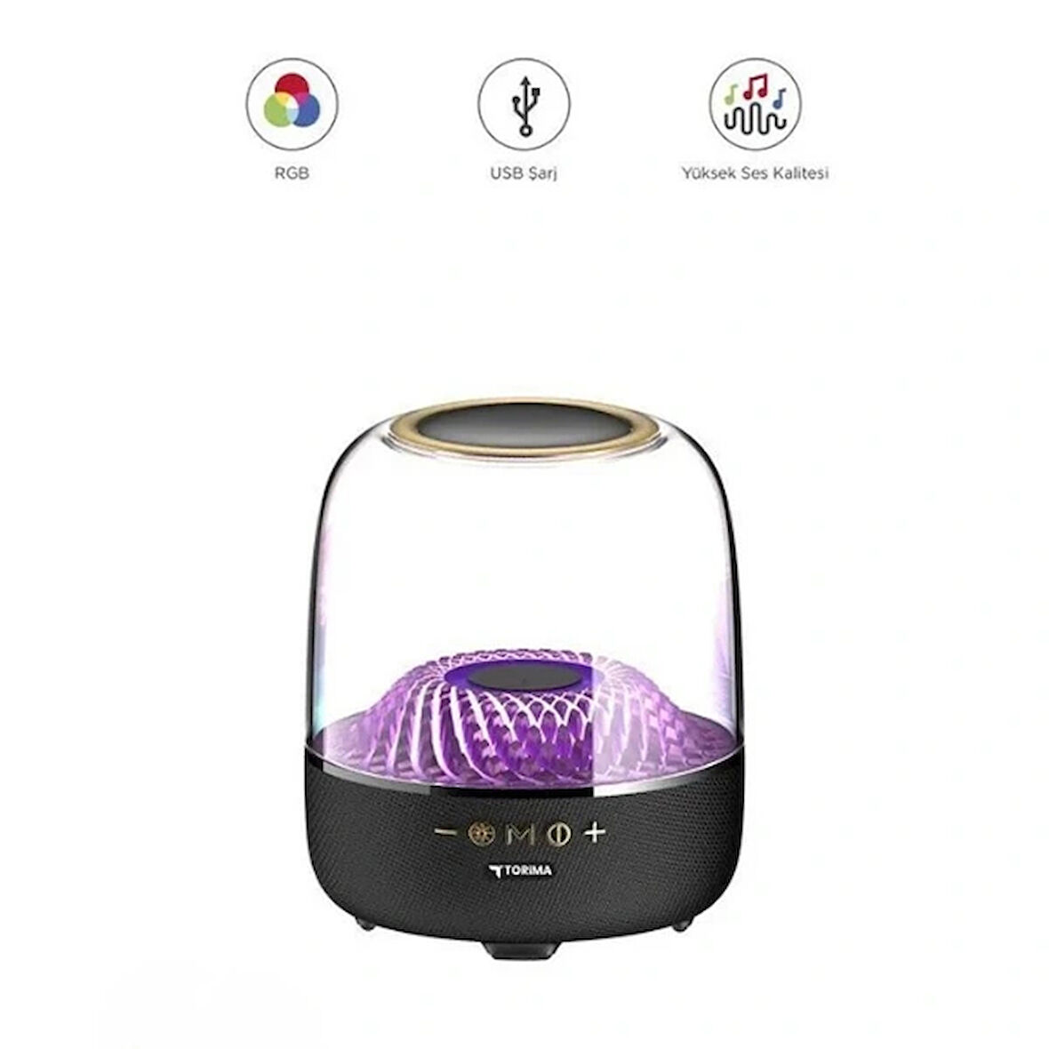 Leyloş D33 Siyah Taşınabilir Kablosuz Bluetooth Hoparlör