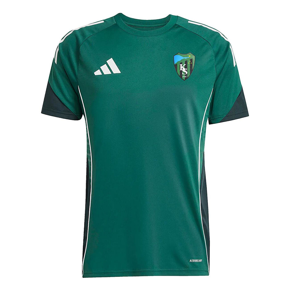 Kocaelispor Adidas JI8942 Antrenman Tişört Yeşil-Siyah