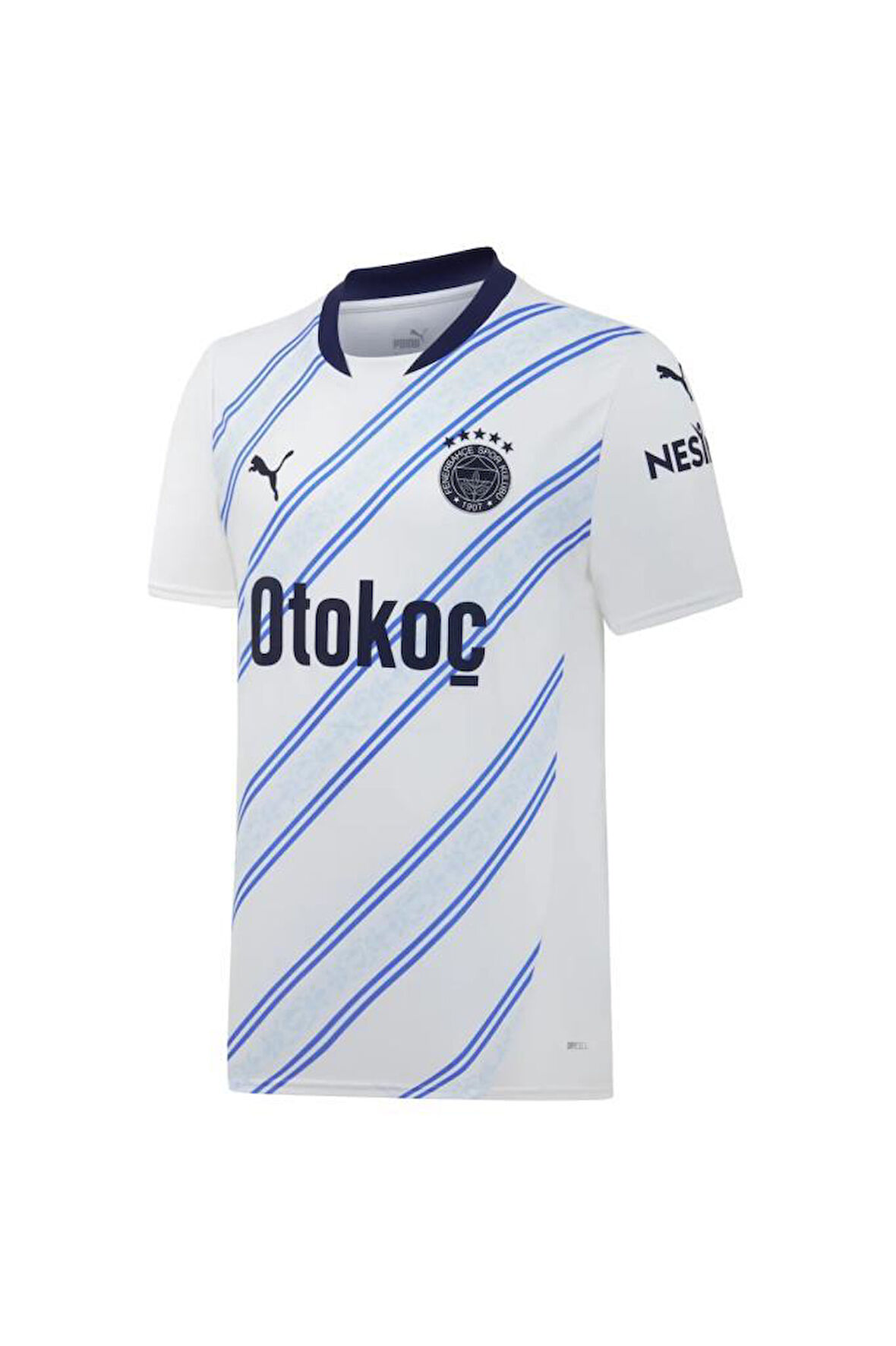 PUMA FENERBAHÇE 77536802 FSK AWAY JERSEY WHITE DUSTY BLUE DEPLASMAN FORMASI