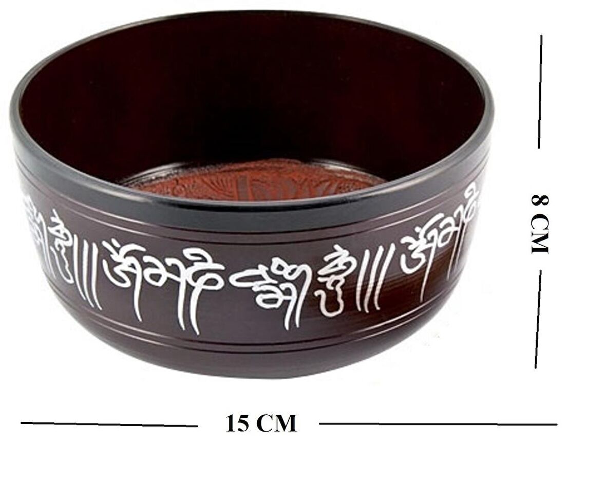 Meditasyon Çanı Yoga Çanı Tibet Çanağı Singing Bowl 15 Cm