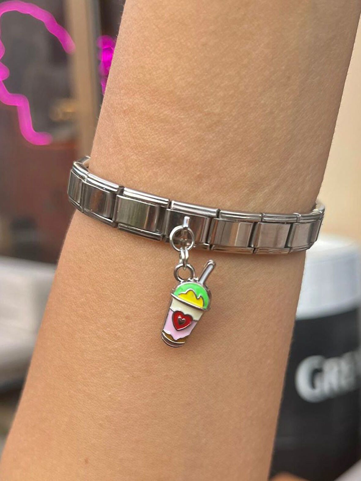 Kararmaz Çelik Bileklik & Charm Modelleri - Şıklık ve Dayanıklılık  Ayarlanabilir - Kararmaz, 18 cm