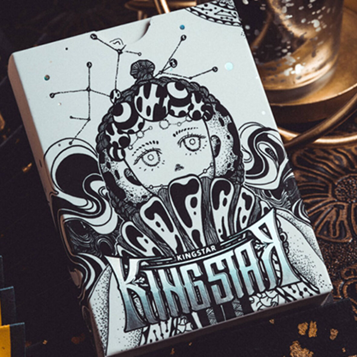 King Star Twelve Imperial Symbols Monochrome Premium Oyun Kağıdı Koleksiyonluk iskambil Kartları