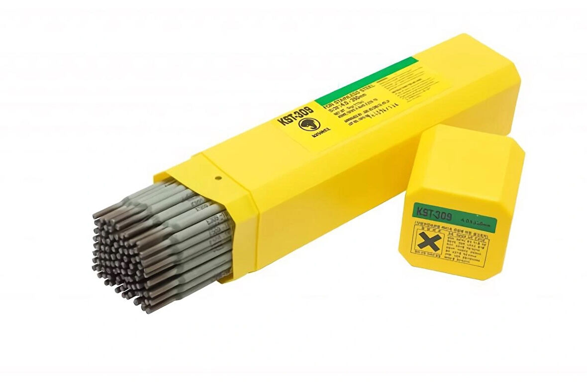 Kiswel KST-308 Paslanmaz Çelik Kaynak Elektrodu | 100 Adet | AISI 301, 302, 304, 305, 308 Uyumlu