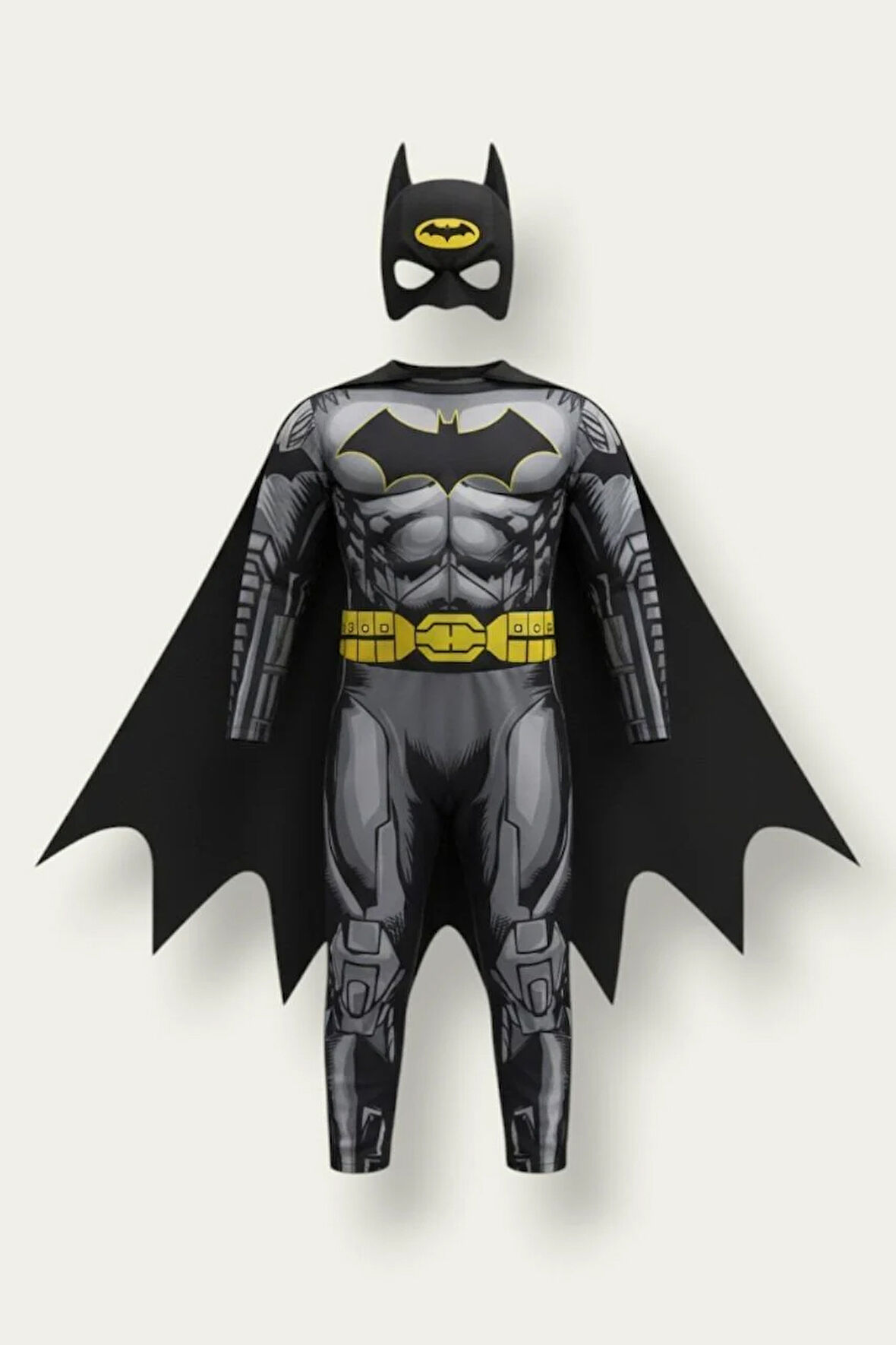 Batman Kassız Çocuk Kostümü - Siyah