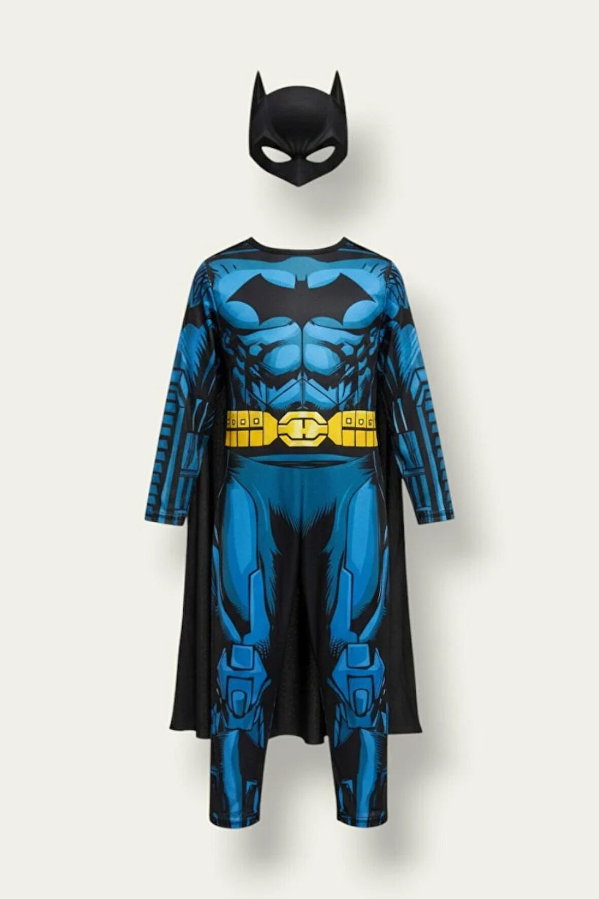 Batman Kassız Çocuk Kostümü - Mavi