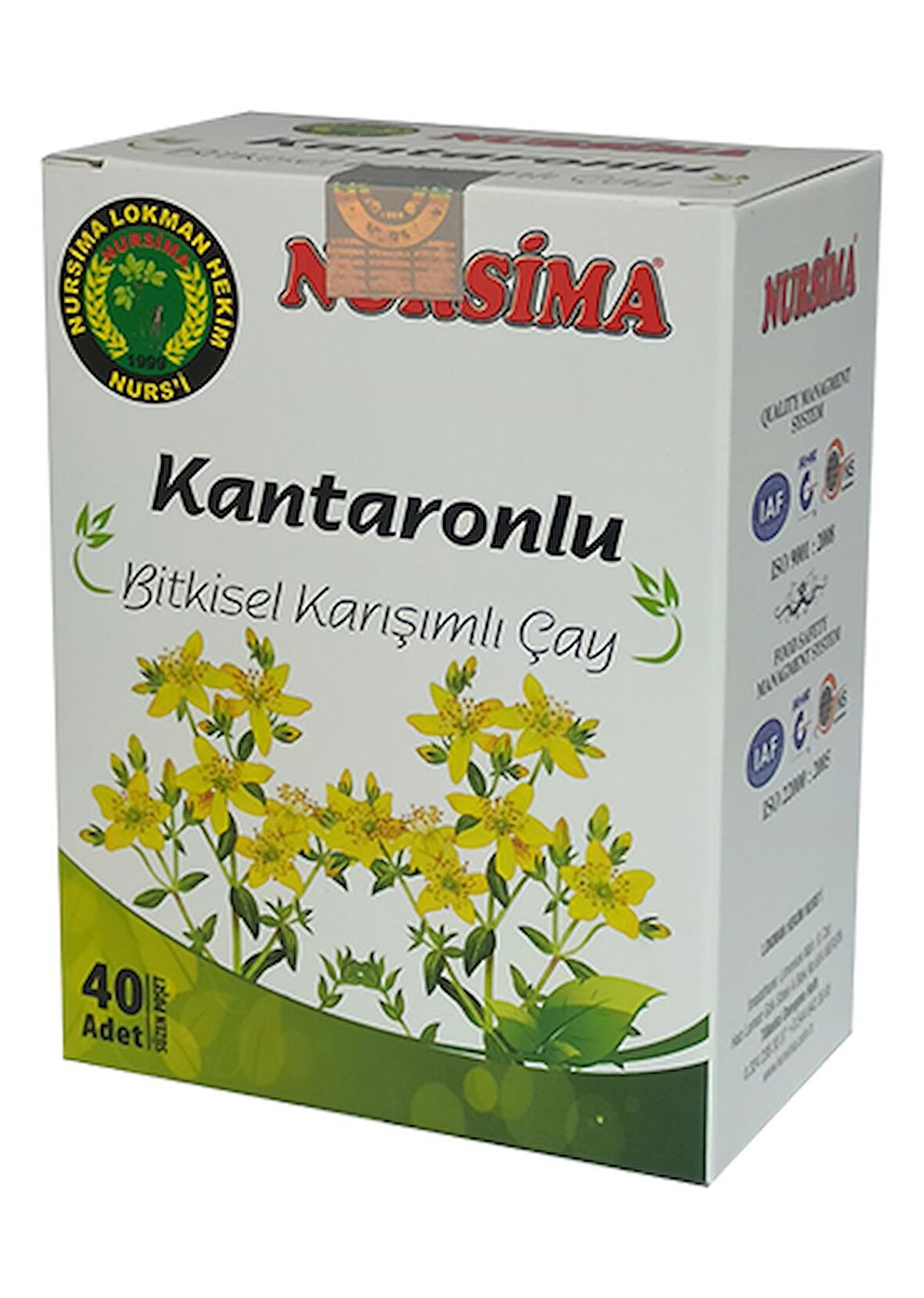 Kantatonlu Bitkisel Karışımlı Çay 40 'lı Süzen Poşet