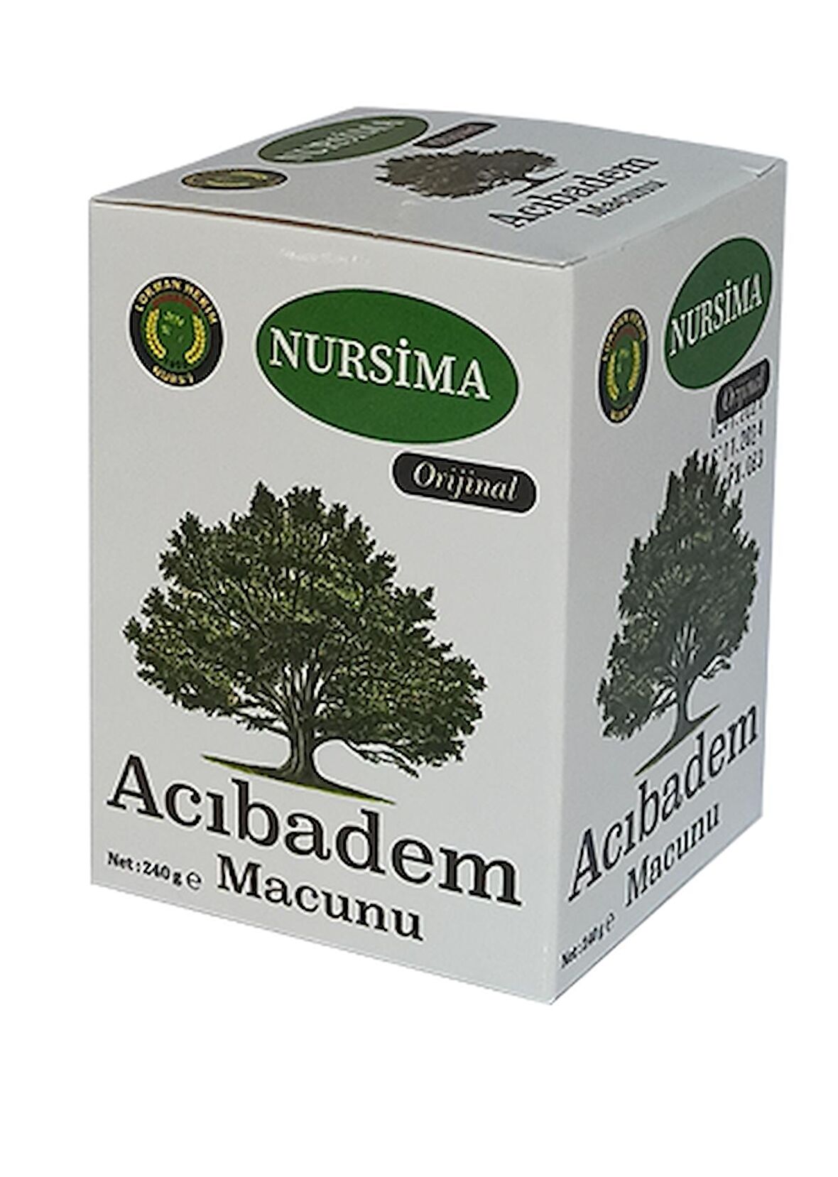 Acı Badem Macunu 240 gr