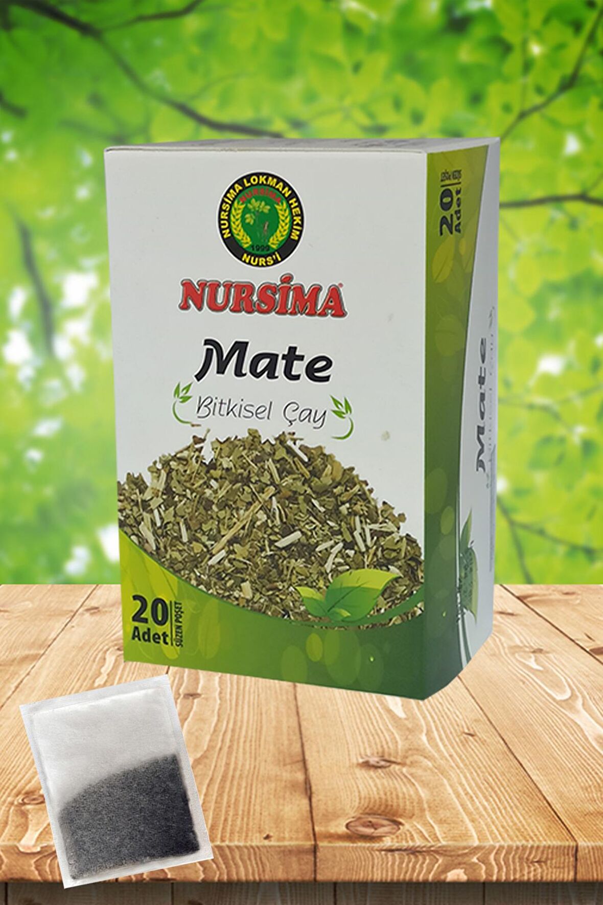 Mate Bitkisel Çay 20 'li Süzen Poşet