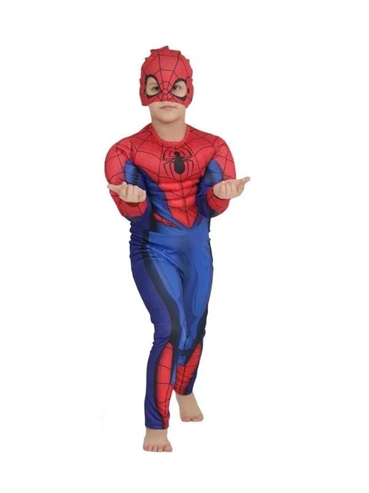 Spiderman Kaslı Çocuk Kostümü
