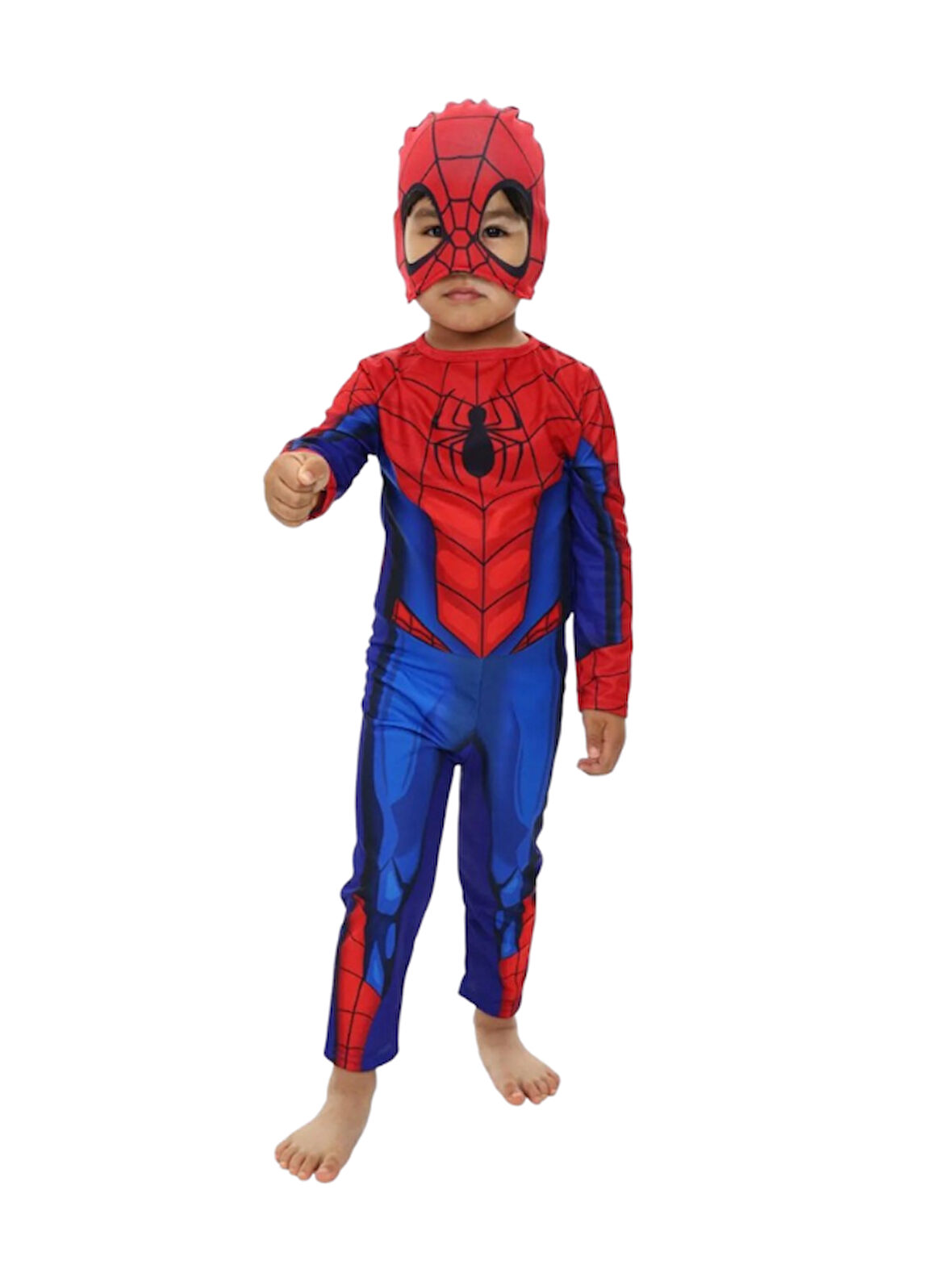 Spiderman Kassız Çocuk Kostümü