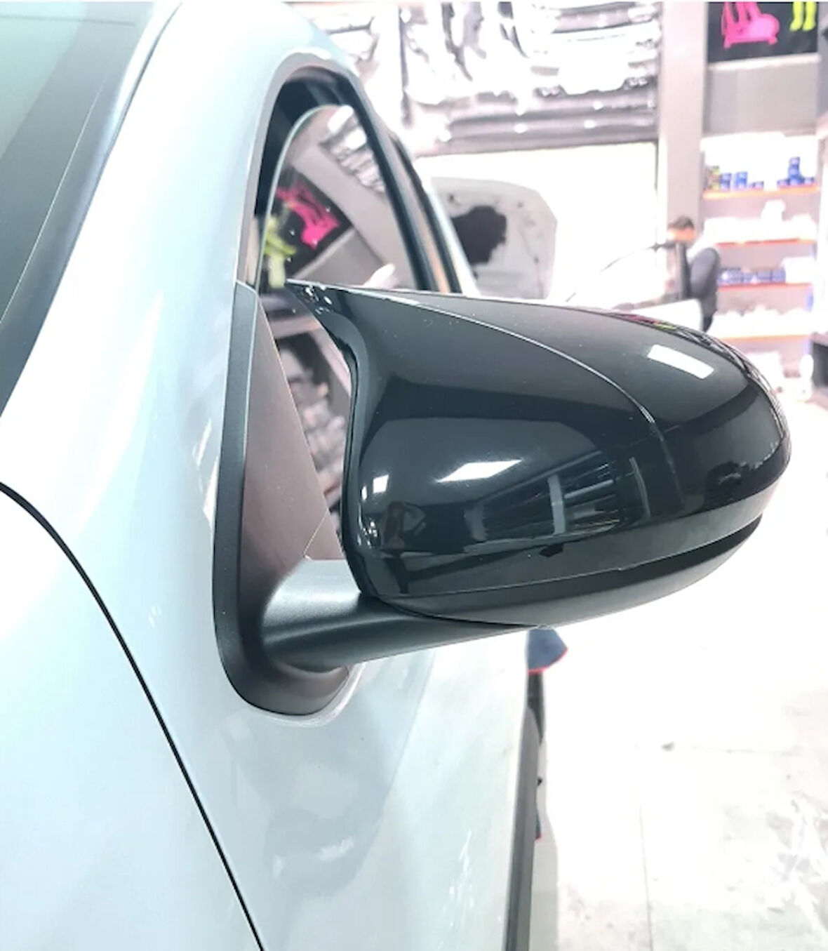 Duster Yarasa Ayna Kapak Parlak Siyah 2018 Sonrası Piano Black