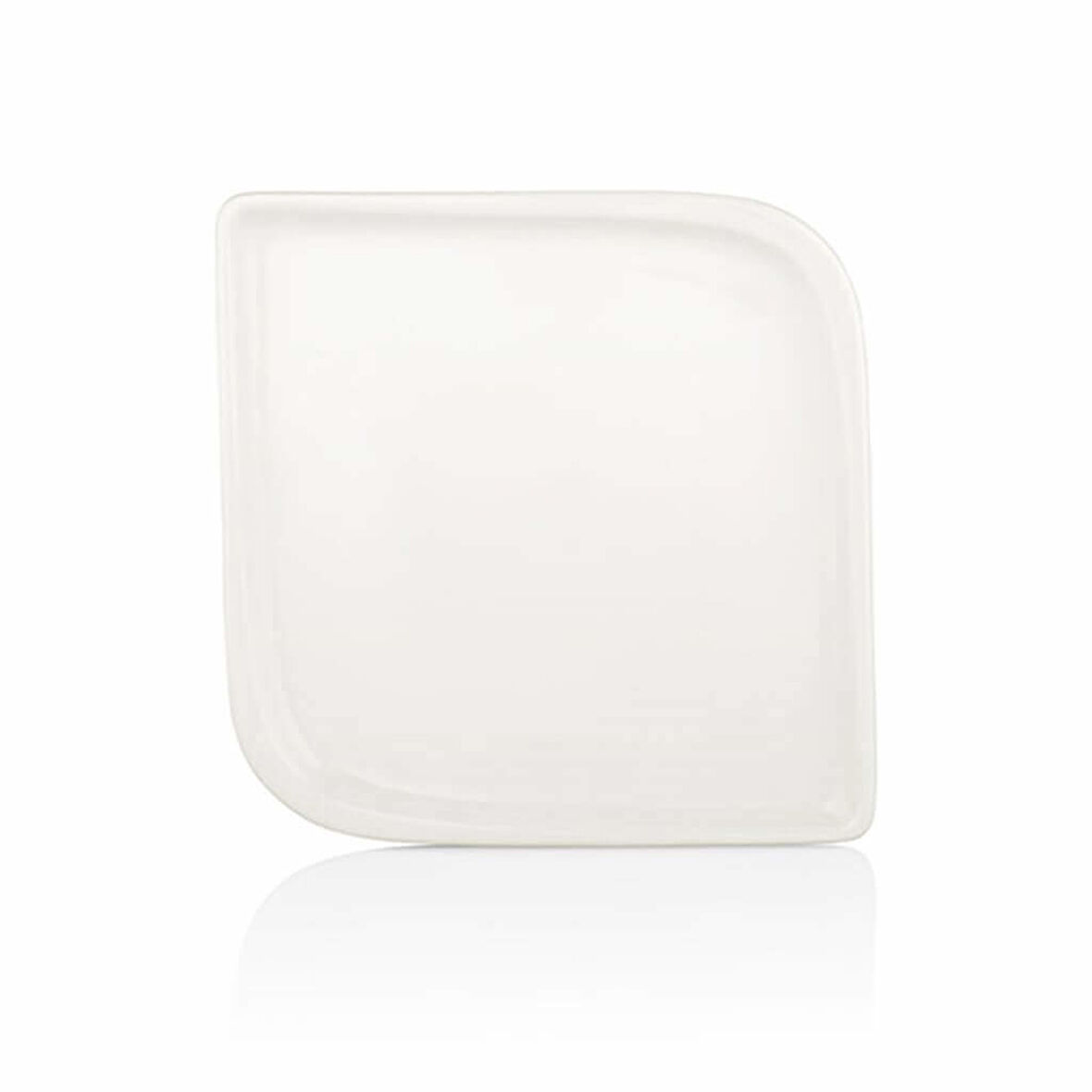 By Bone AR-20-KR Arel 20 CM KARE TABAK-beyaz porselen 12 Adet