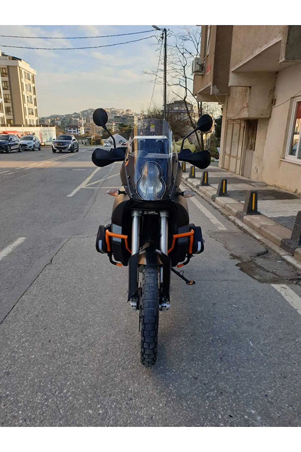 KTM 990 Yuki Adventure Siperlik Ön Cam 2015 2018 Model 52cm Şeffaf Renkli 4mm