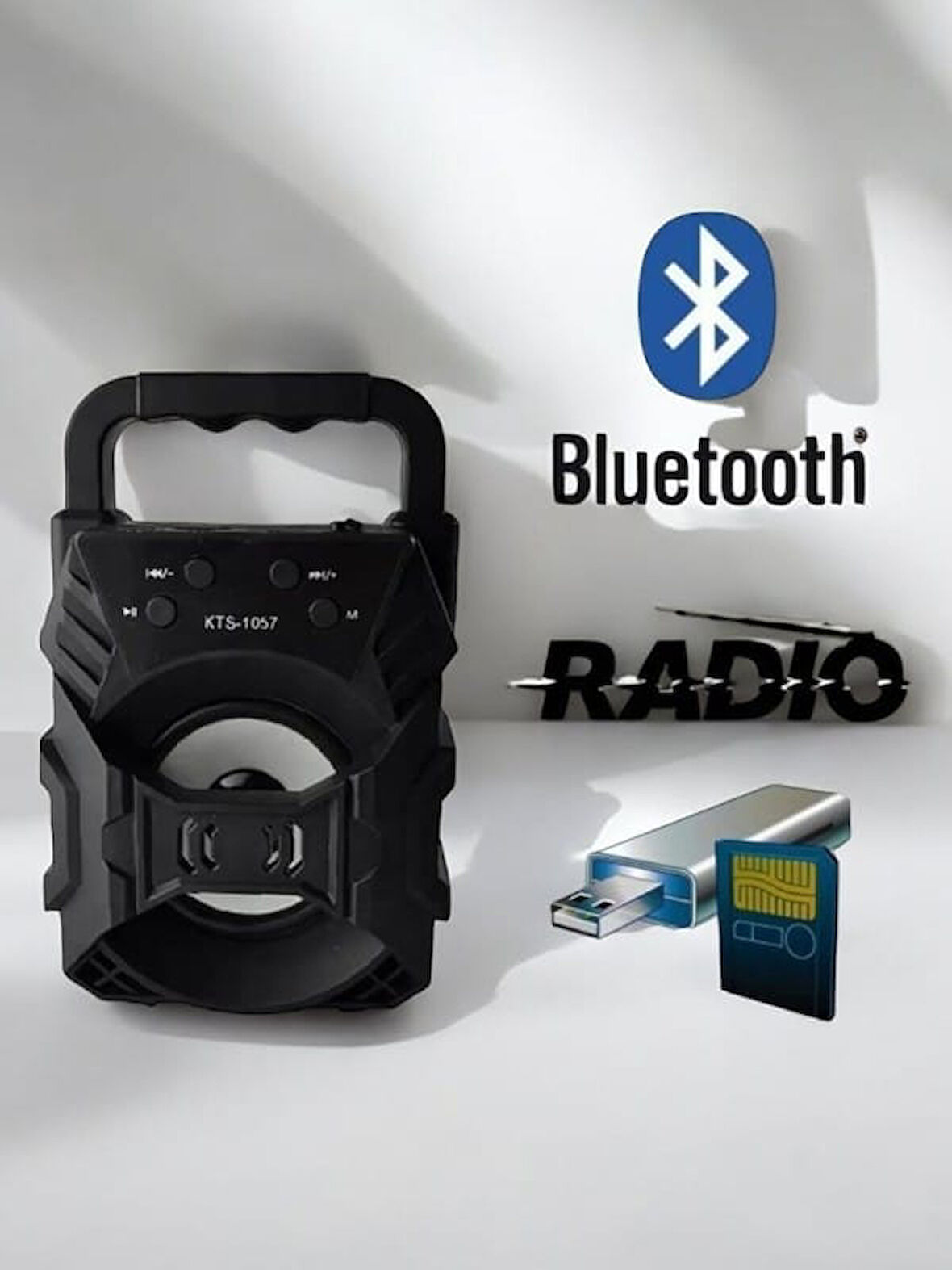 Şık ve Güçlü Ses Sistemi - KTS 1057 Bluetooth Hoparlör