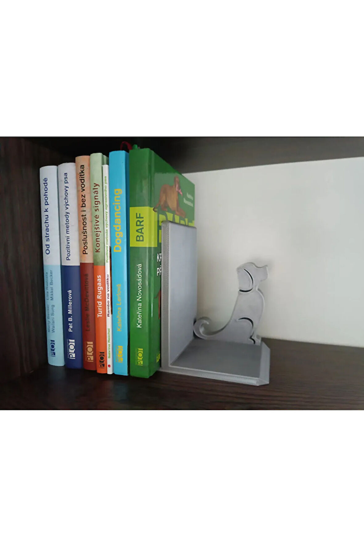 Just3dprintings Köpek Tasarımlı Kitap Tutucu